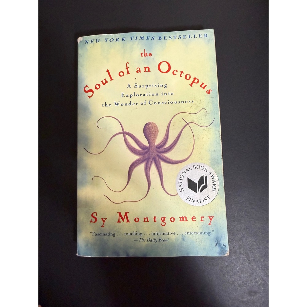 The Soul of an Octopus Sy Montgomery Paperback Nature Science Book 2016